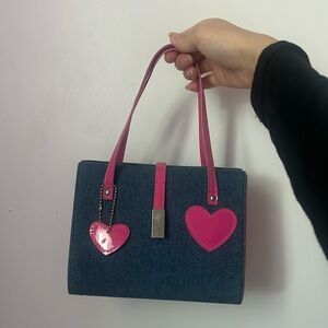 Y2K Pink Denim Mini bag